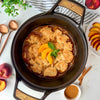 Dutch Oven Peach Cobbler
