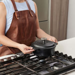 2 QT Cast Iron Dutch Oven with Lid