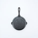 8-Inch Cast Iron Skillet Anaconda Snake