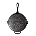12-Inch Day of Dead Calaca Cast Iron Skillet