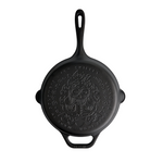 10-Inch Day of Dead Catrina Cast Iron Skillet