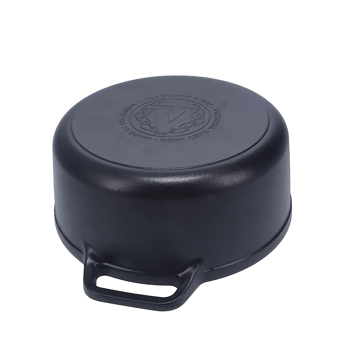 7 QT Cast Iron Dutch Oven with Lid