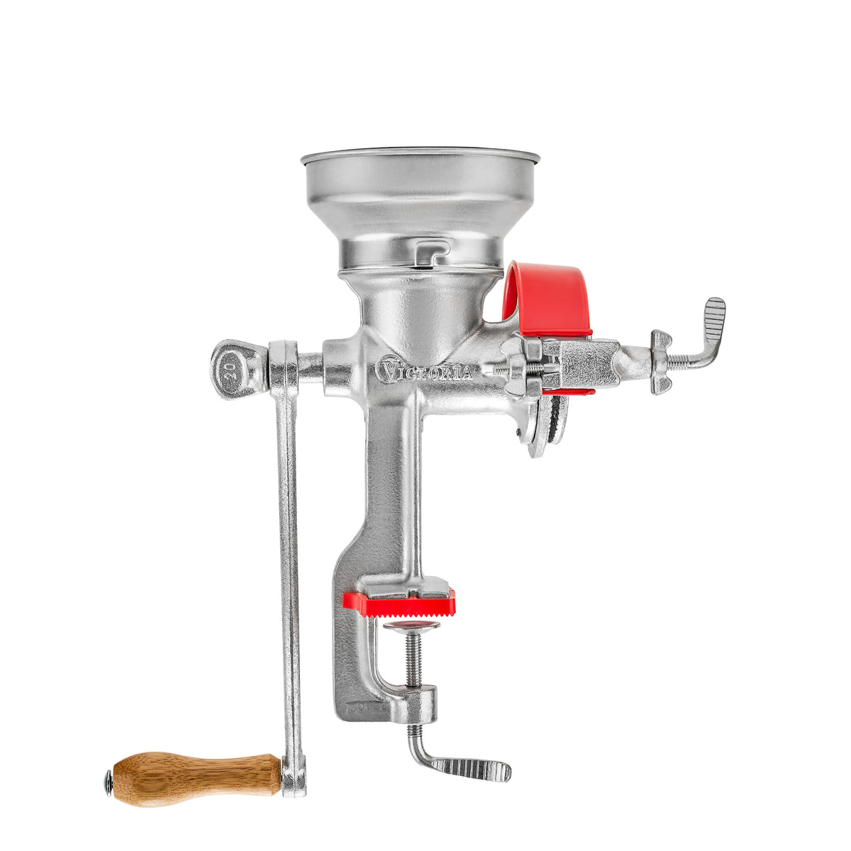 Cast Iron Tinned Grain Grinder/Corn Mill with Low Hopper