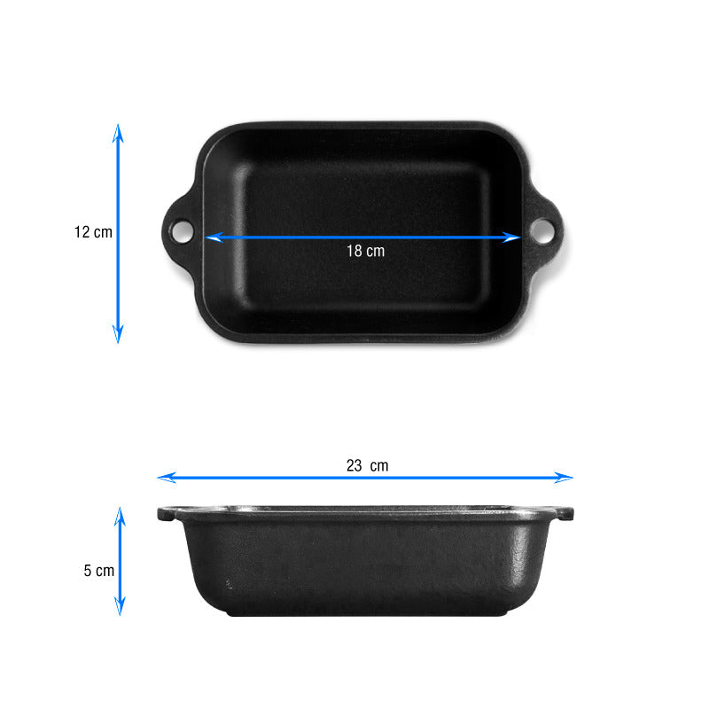 Mini Cast Iron Lasagna Pan