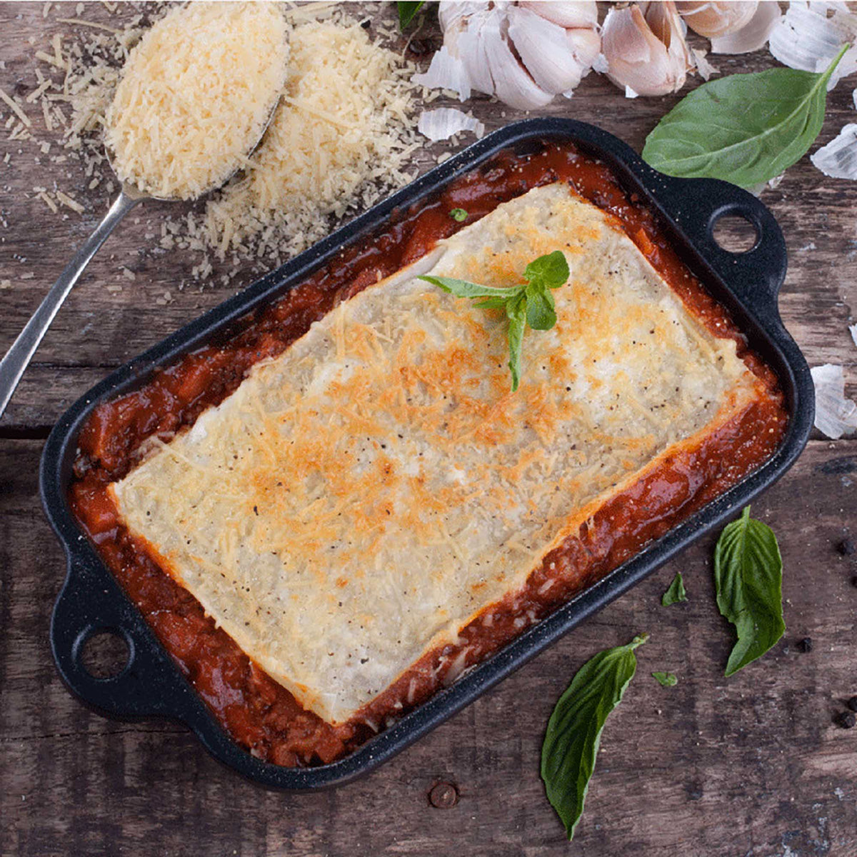 Mini Cast Iron Lasagna Pan