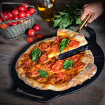 15-Inch Cast Iron Pizza Pan & Comal – Dual Handles