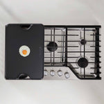 Rectangular Cast Iron Reversible Griddle – 20"x14" Extra Large