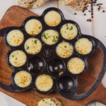 Cast Iron Poffertjes Pancake Pan