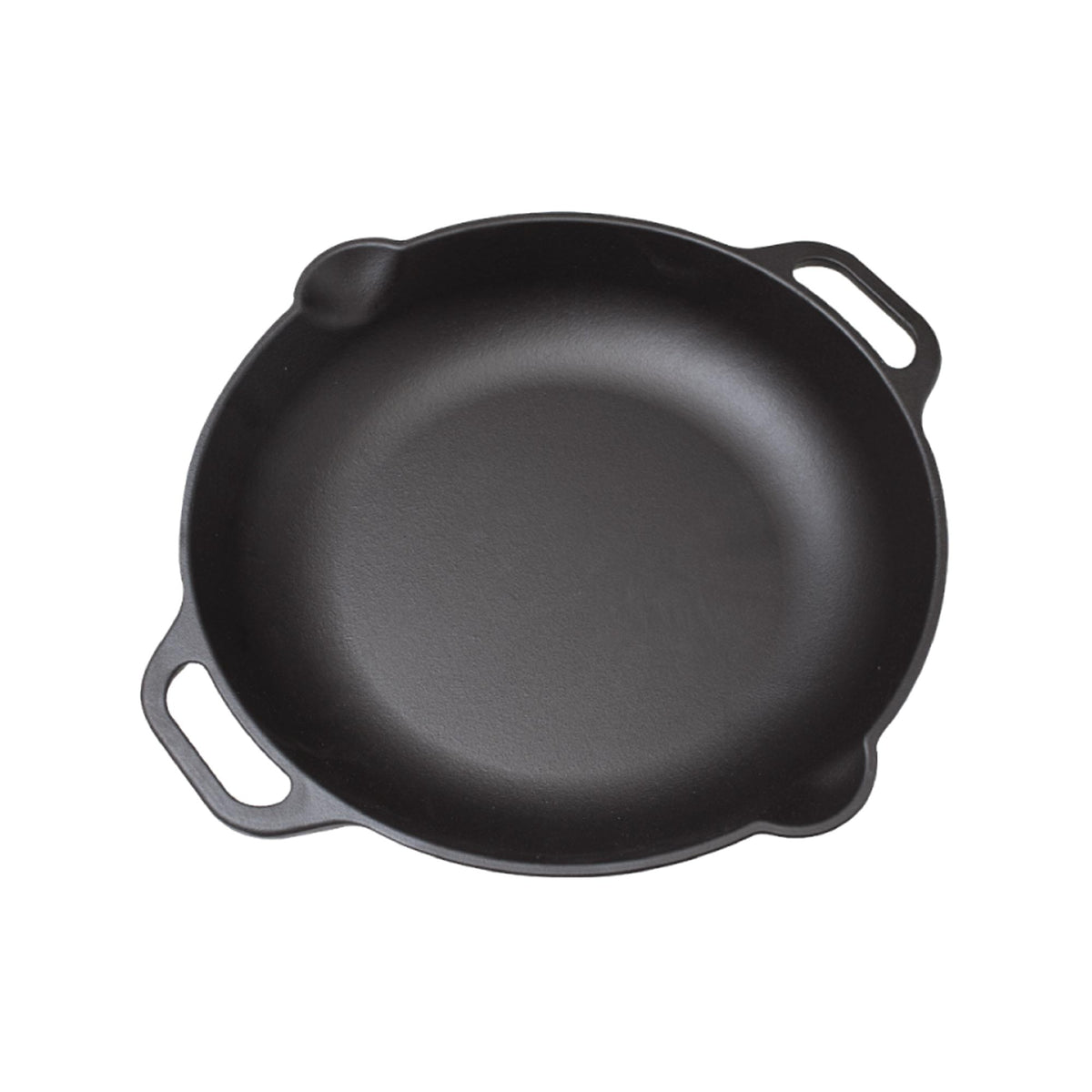 13-Inch Everyday Cast Iron Skillet with Loop Handles