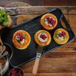 Rectangular Cast Iron Reversible Griddle – 18.5” x 10”