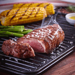 Rectangular Cast Iron Reversible Griddle – 20"x14" Extra Large