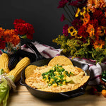 12-Inch Day of Dead Calaca Cast Iron Skillet