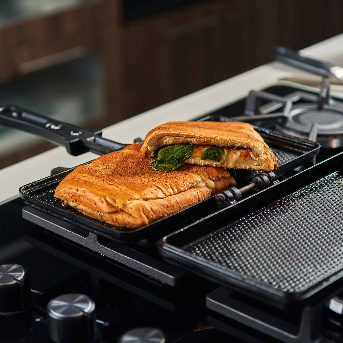 Panini & Sandwich Maker Cast Iron