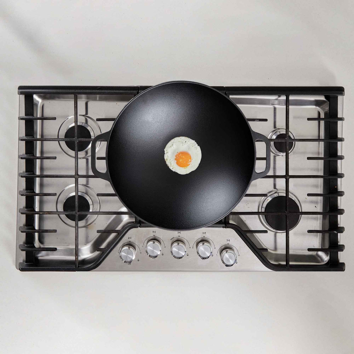 Cast Iron 14-Inch Wok