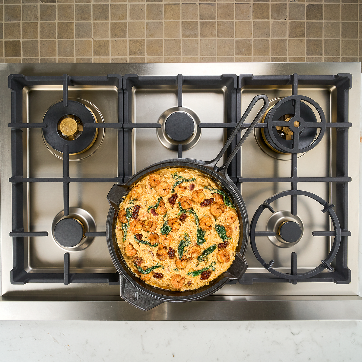 12-Inch Skillet Classic Collection + Leather Handle