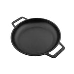 10-Inch Cast Iron Round Skillet with Double Loop Handles
