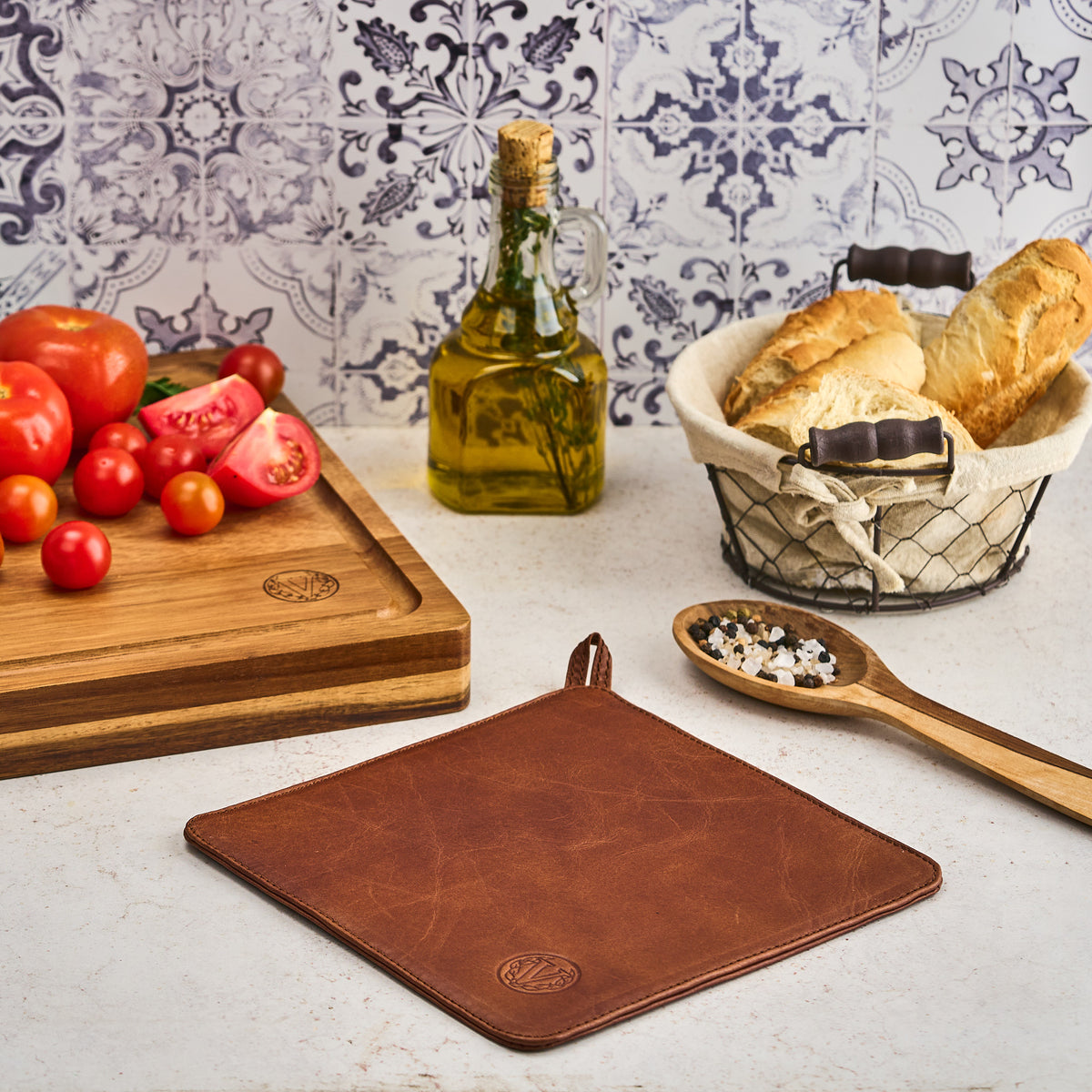 Leather Trivet