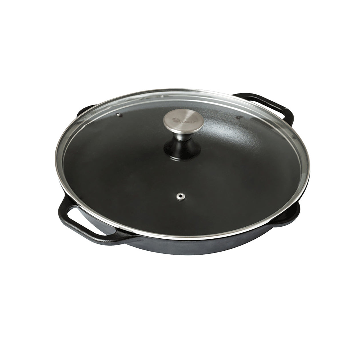 Glass Lid with Stainless Steel Knob for 13" Skillet