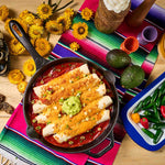 10-Inch Day of Dead Catrina Cast Iron Skillet