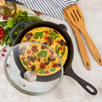 Glass Lid with Stainless Steel Knob for 10" Skillet
