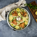 Glass Lid with Stainless Steel Knob for 13" Skillet