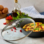 Glass Lid with Stainless Steel Knob for 10" Skillet