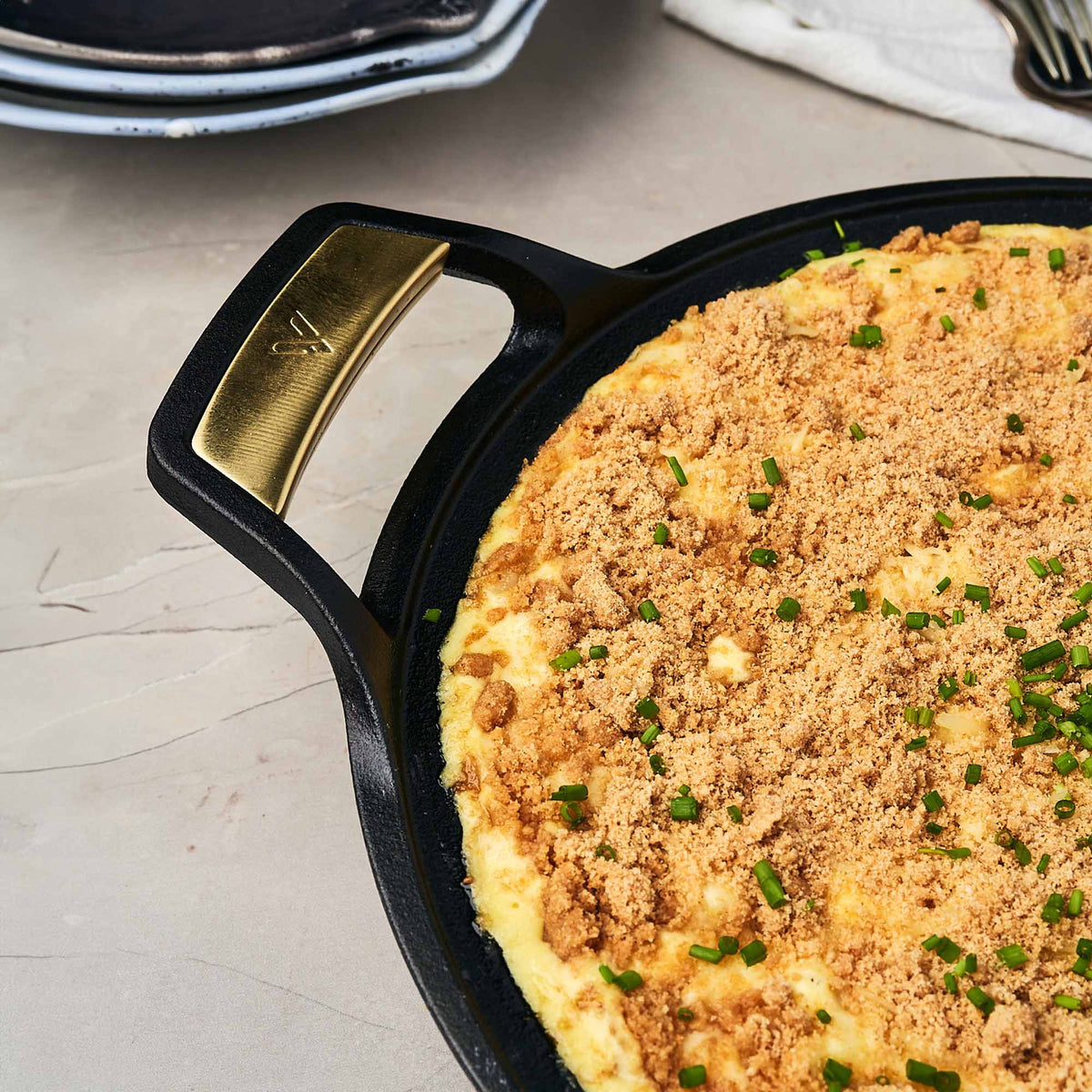 13-Inch Paella Skillet, SIGNATURE Gold