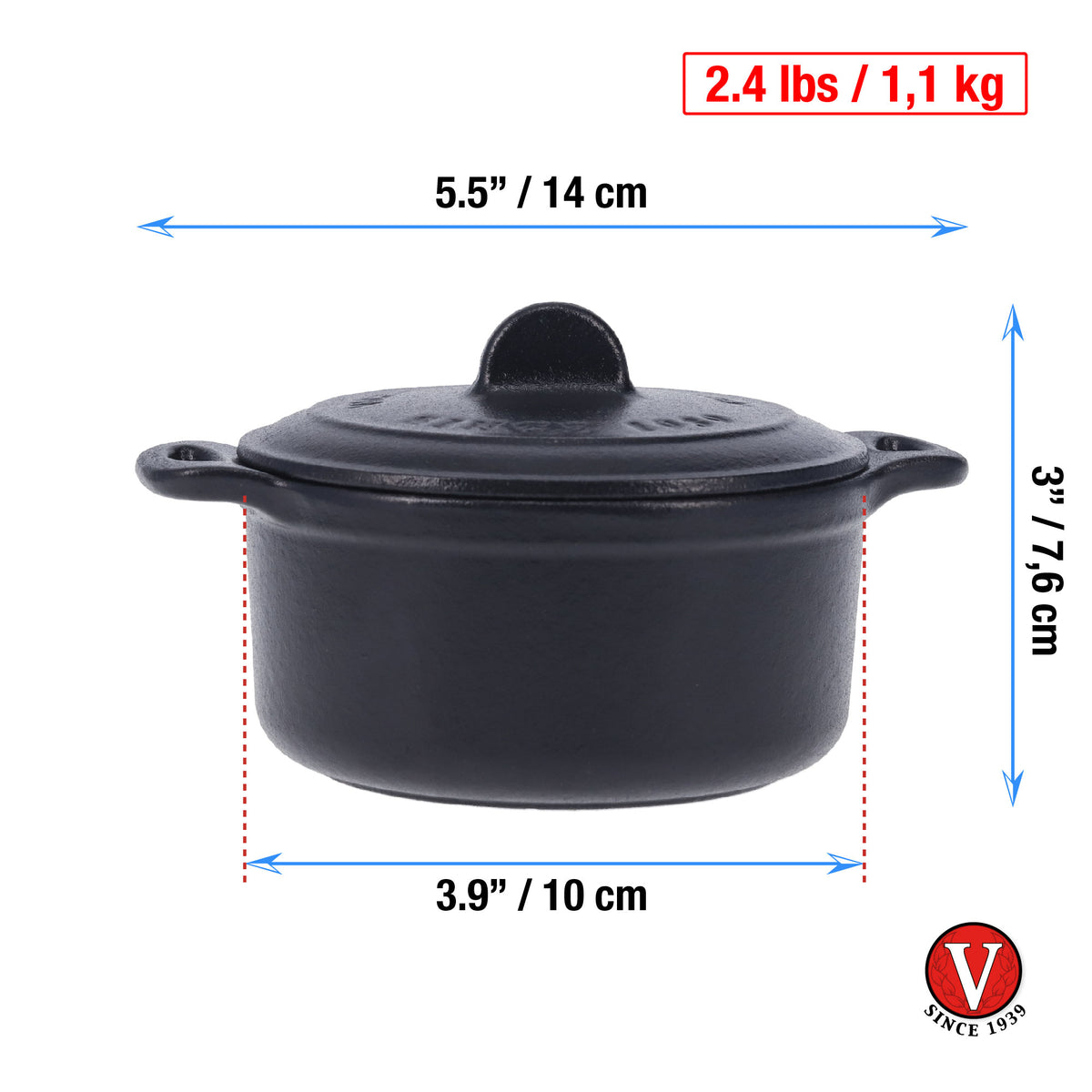 Mini cocotte Cast Iron