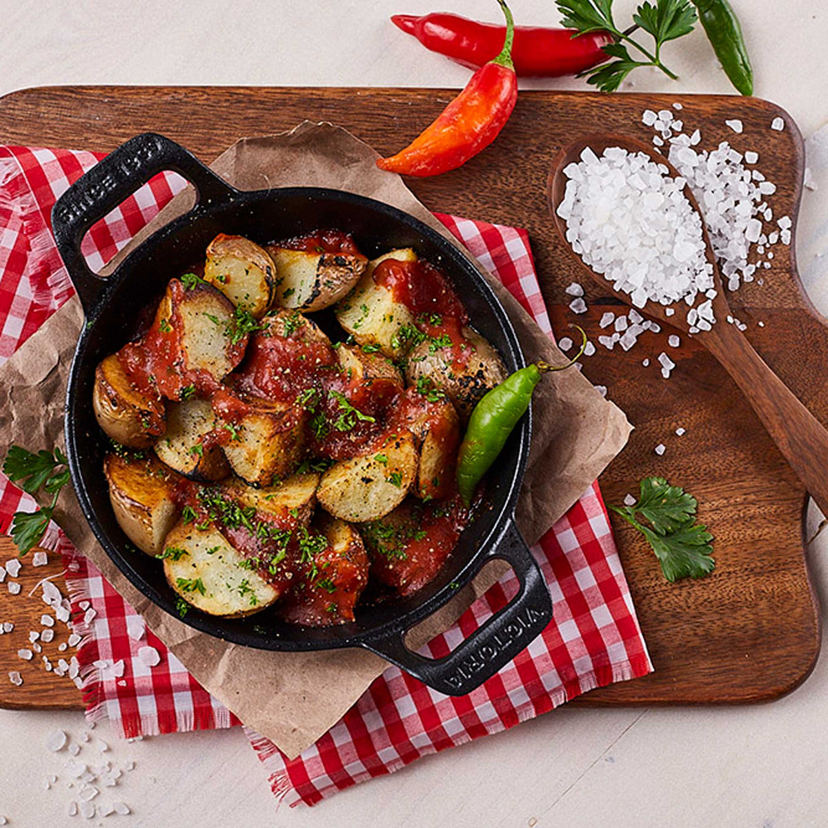 Mini Round Casserole Dish Cast Iron