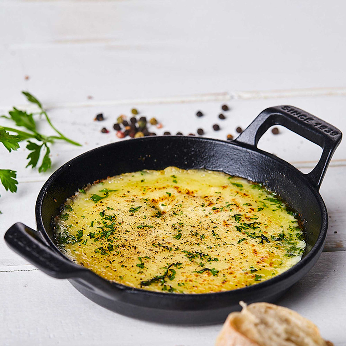 Mini Round Casserole Dish Cast Iron