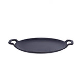 10-Inch Cast Iron Comal & Pizza Pan with Dual Loop Handles
