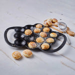 Cast Iron Poffertjes Pancake Pan