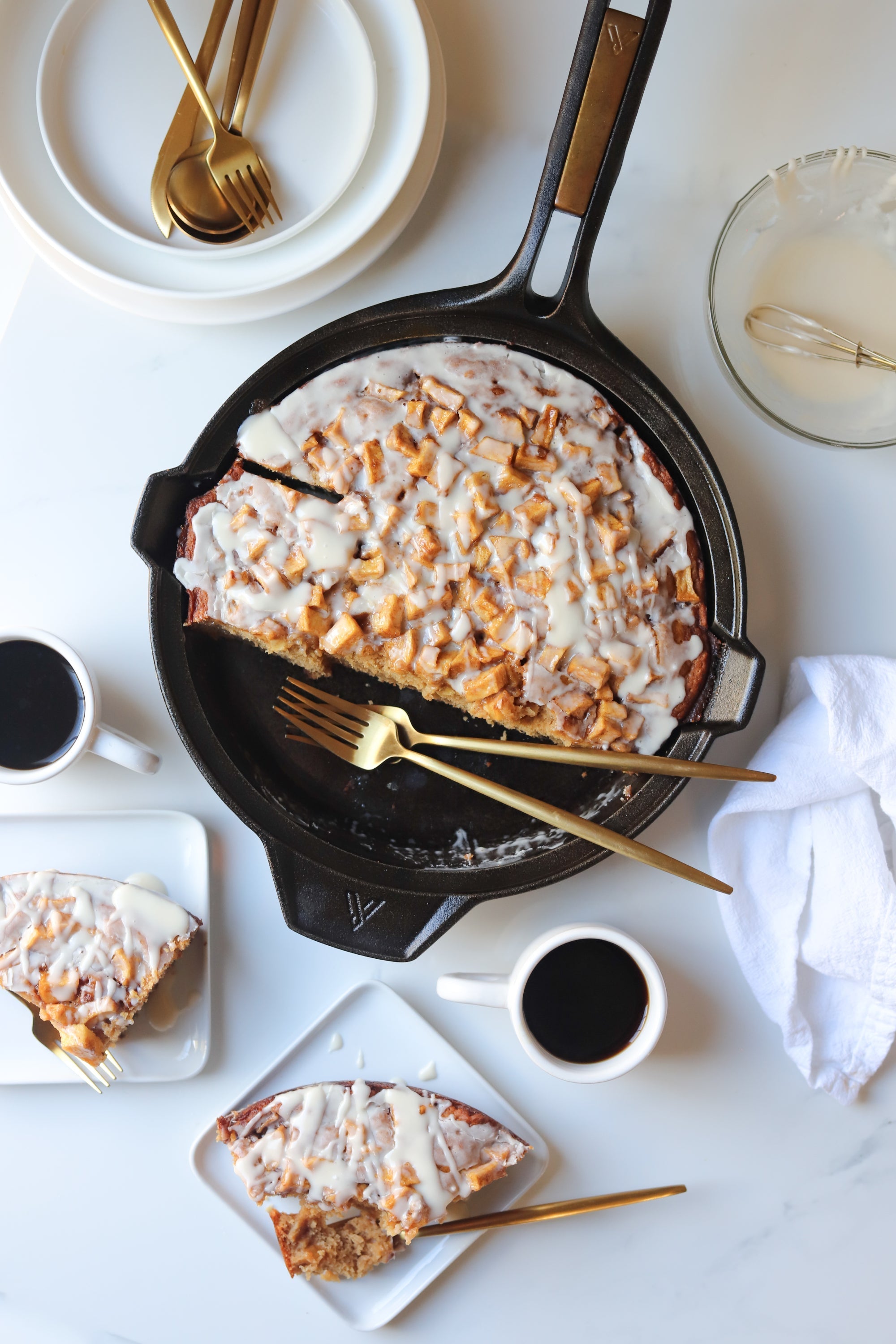 Apple Fritter Cake