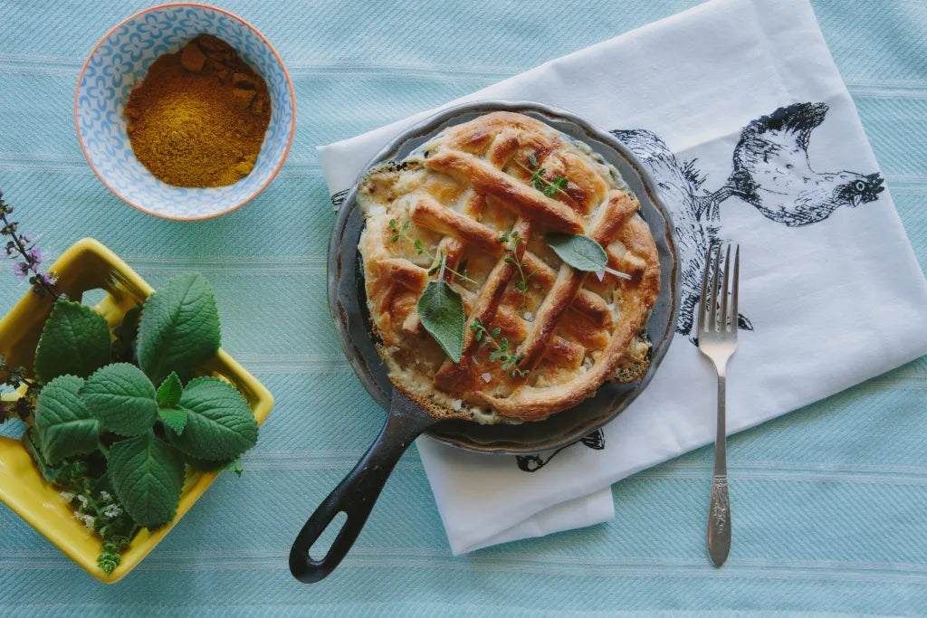 Roasted Chicken Pot Pie