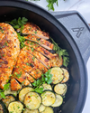 Cast Iron Grilled Chicken & Zucchini
