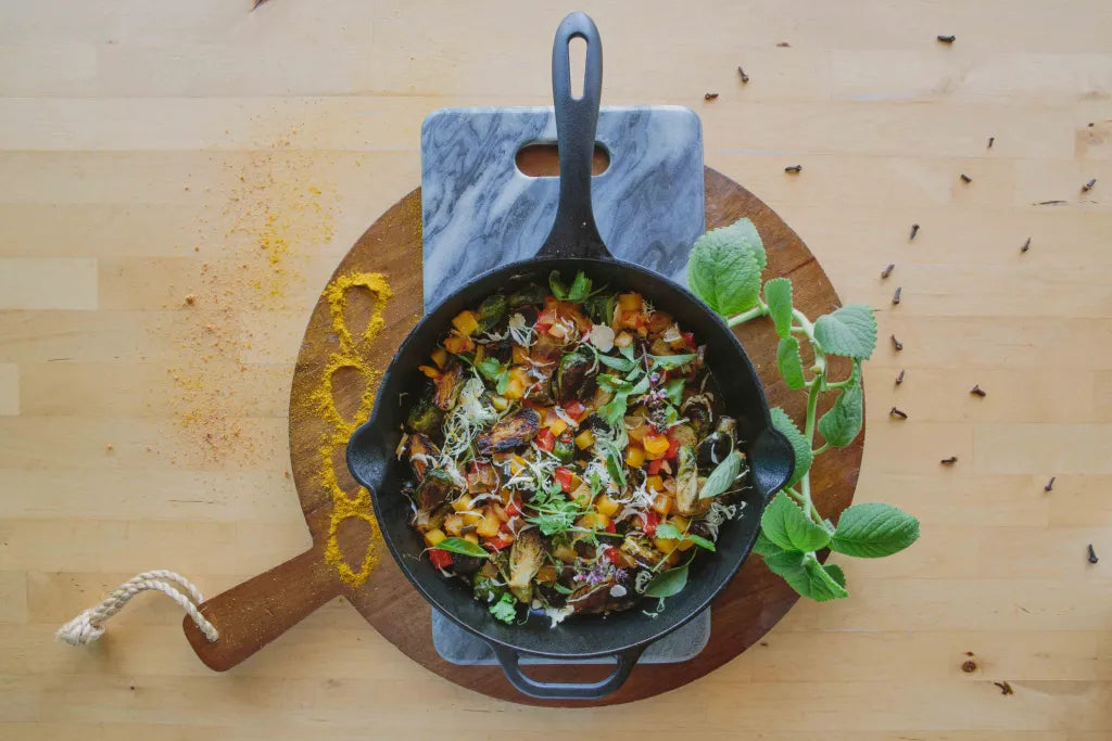 Crispy Brussels Sprouts with Sweet And Sour Sauce