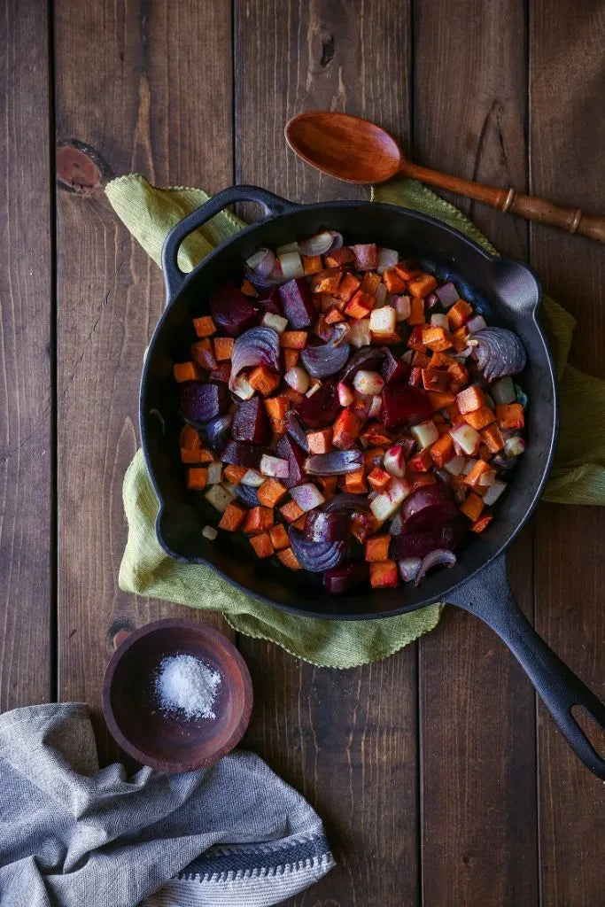 Oven Roasted Root Vegetables by @theroastedroot