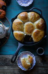 Pumpkin Custard Baked Buns