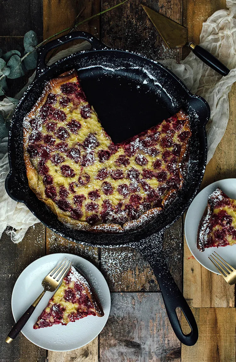 Raspberry Clafoutis
