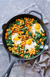 Skillet Sweet Potato & Kale Hash