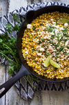 Easy Skillet Mexican Corn on the Cob