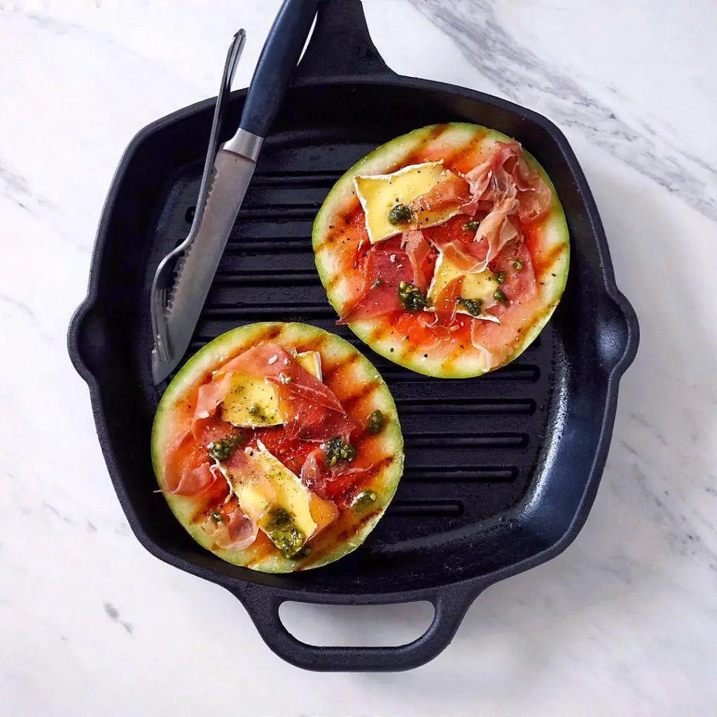 Grilled Mini Watermelon with Prosciutto by @misshangrypants