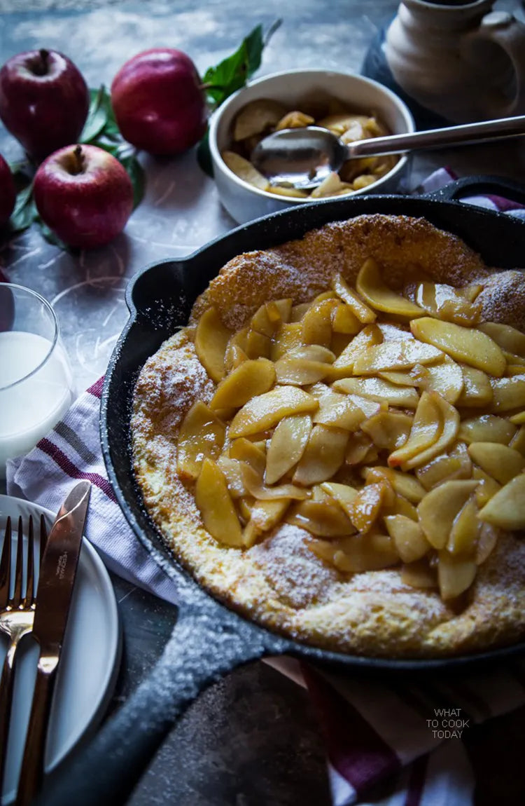 Dutch baby pancakes (Pannekoeken)