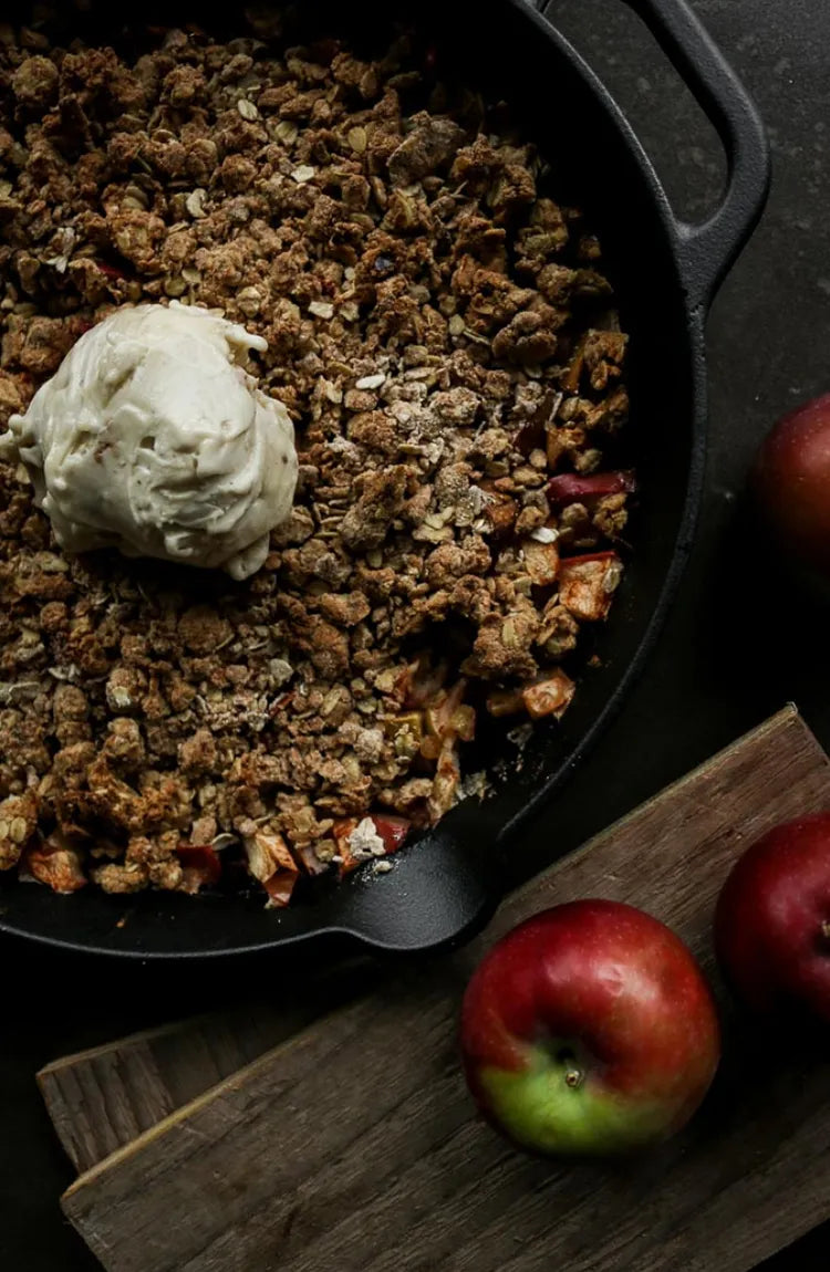 The Best Sugar-Free Apple Crisp