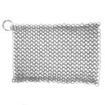 Cast Iron Cleaning Kit – Chainmail Scrubber & Pan Scraper Set