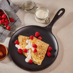 10.5-Inch Cast Iron Comal Griddle and Crepe Pan