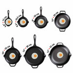 12-Inch Cast Iron Skillet Jaguar