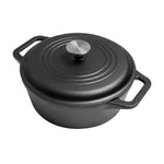 4 QT Cast Iron Dutch Oven with Lid