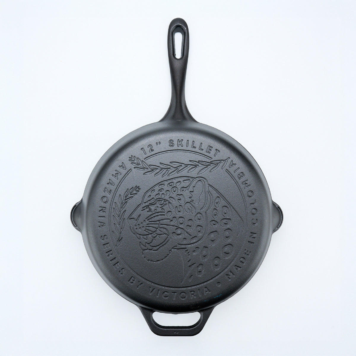 12-Inch Cast Iron Skillet Jaguar