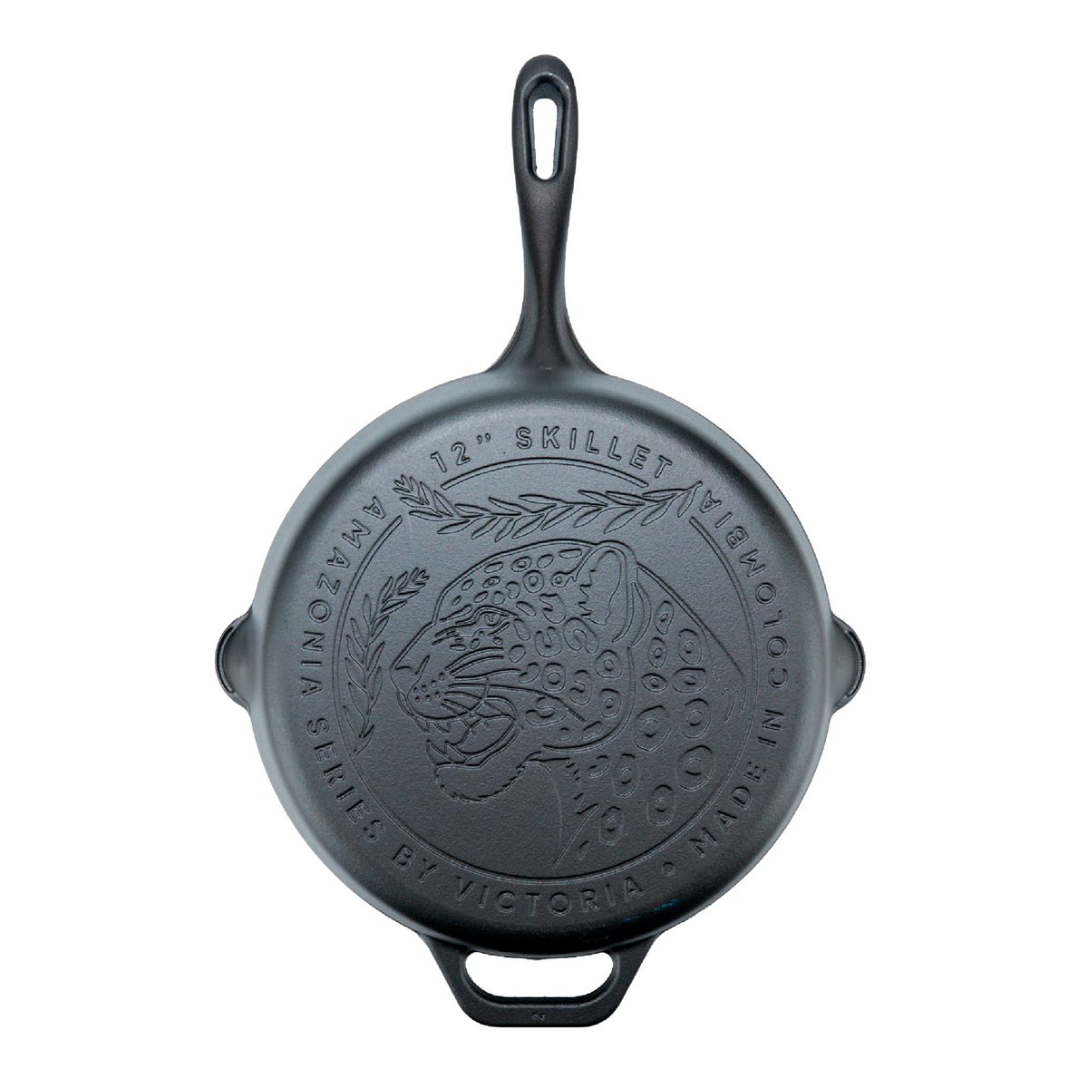 12-Inch Cast Iron Skillet Jaguar
